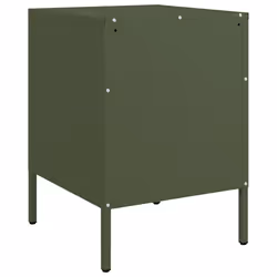 VidaXL 842931 Table de nuit et table de chevet Olive - Vue supplémentaire 8