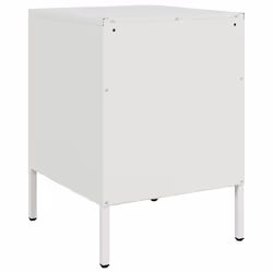 VidaXL 842933 Table de nuit et table de chevet Blanc - Vue supplémentaire 8