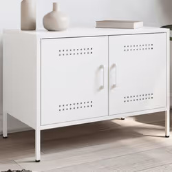 Ce meuble TV de style industriel constitue un supplément intemporel à votre salon ou à votre chambre à coucher. Cadre robuste ...
