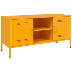 Ce meuble TV de style industriel constitue un supplément intemporel à votre salon ou à votre chambre à coucher. Cadre robuste ...
