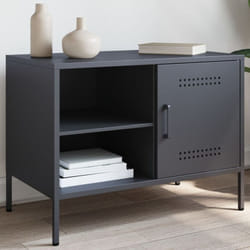 Vidaxl - Meuble tv anthracite 68x39x50,5 cm acier
