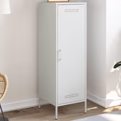 Ce buffet haut robuste de style industriel constitue un supplément intemporel à votre salon ou à votre chambre à coucher. Cad ...