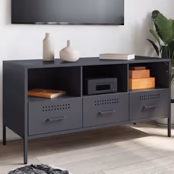 VidaXL 843038 Support TV et centre de divertissement