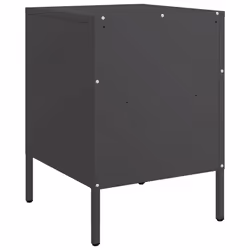 VidaXL 843054 Table de nuit et table de chevet Noir - Vue supplémentaire 7