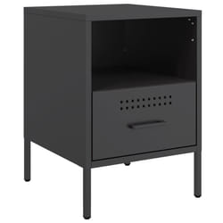 VidaXL 843055 Table de nuit et table de chevet Noir