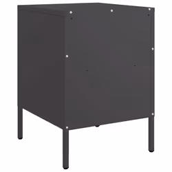 VidaXL 843055 Table de nuit et table de chevet Noir - Vue supplémentaire 8