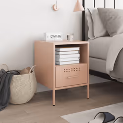 VidaXL 843056 Table de nuit et table de chevet Rose