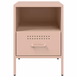 VidaXL 843056 Table de nuit et table de chevet Rose - Vue supplémentaire 6