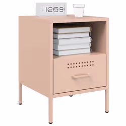 VidaXL 843057 Table de nuit et table de chevet Rose