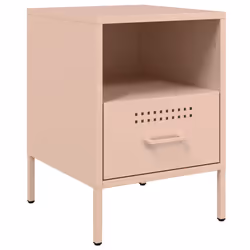 VidaXL 843057 Table de nuit et table de chevet Rose - Vue supplémentaire 5