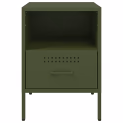 VidaXL 843063 Table de nuit et table de chevet Olive - Vue supplémentaire 6