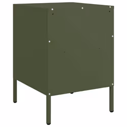 VidaXL 843063 Table de nuit et table de chevet Olive - Vue supplémentaire 8