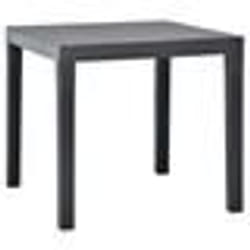 vidaXL Tables de chevet 2 pcs noir 36x39x68 cm acier