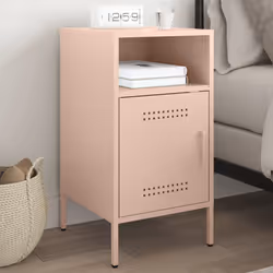 VidaXL 843068 Table de nuit et table de chevet Rose