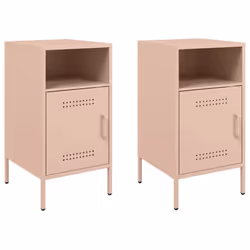 VidaXL 843069, Rose, Acier, 360 mm, 390 mm, 680 mm, 2 pièce(s)
