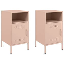 VidaXL 843069 Table de nuit et table de chevet Rose