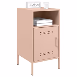 VidaXL 843069 Table de nuit et table de chevet Rose