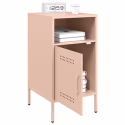 VidaXL 843069 Table de nuit et table de chevet Rose - Vue supplémentaire 4