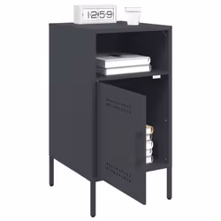 VidaXL 843070 Table de nuit et table de chevet Anthracite - Vue supplémentaire 5
