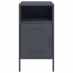 VidaXL 843070 Table de nuit et table de chevet Anthracite - Vue supplémentaire 6