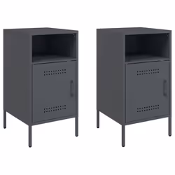 VidaXL 843071, Anthracite, Acier, 360 mm, 390 mm, 680 mm, 2 pièce(s)