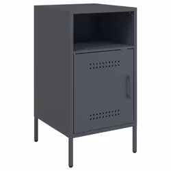 VidaXL 843071 Table de nuit et table de chevet Anthracite - Vue supplémentaire 5