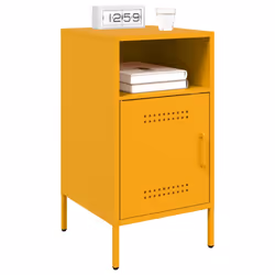VidaXL 843073 Table de nuit et table de chevet Jaune