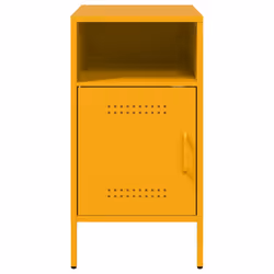 VidaXL 843073 Table de nuit et table de chevet Jaune - Vue supplémentaire 6