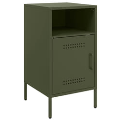 VidaXL 843074 Table de nuit et table de chevet Olive