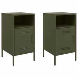 VidaXL 843075, Olive, Acier, 360 mm, 390 mm, 680 mm, 2 pièce(s)