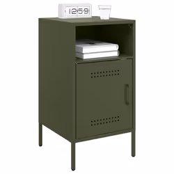 VidaXL 843075 Table de nuit et table de chevet Olive