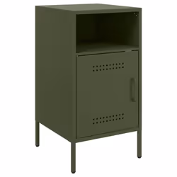 VidaXL 843075 Table de nuit et table de chevet Olive - Vue supplémentaire 5