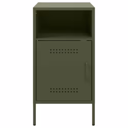 VidaXL 843075 Table de nuit et table de chevet Olive - Vue supplémentaire 6