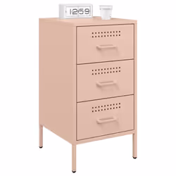 VidaXL 843080 Table de nuit et table de chevet Rose - Vue supplémentaire 4