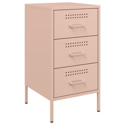 VidaXL 843081 Table de nuit et table de chevet Rose
