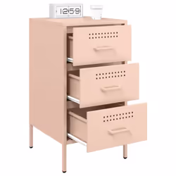 VidaXL 843081 Table de nuit et table de chevet Rose - Vue supplémentaire 5