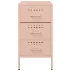 VidaXL 843081 Table de nuit et table de chevet Rose - Vue supplémentaire 6