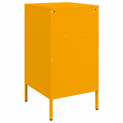 VidaXL 843084 Table de nuit et table de chevet Jaune - Vue supplémentaire 8