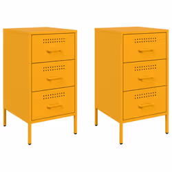 VidaXL 843085, Jaune, Acier, 360 mm, 390 mm, 680 mm, 2 pièce(s)