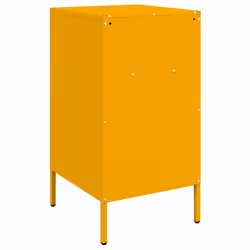 VidaXL 843085 Table de nuit et table de chevet Jaune - Vue supplémentaire 8