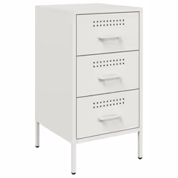 VidaXL 843089, Blanc, Acier, 360 mm, 390 mm, 680 mm, 2 pièce(s)
