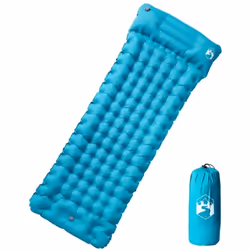 Ce matelas de camping autogonflant est pratique et commode, parfait pour vos activités de plein air. Durable et résistant à l ...