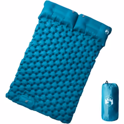 Ce matelas de camping autogonflant pour 2 personnes est pratique et commode, idéal pour la maison, le camping et d'autres act ...