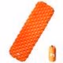 vidaXL Matelas de camping gonflable 1 personne orange 190x58x6 cm