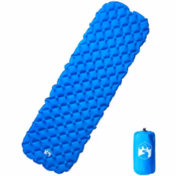 Ce matelas de camping gonflable est pratique et commode, ce qui le rend parfait pour vos activités de plein air. Durable et r ...