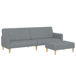 VidaXL 3258088 canapé Gris