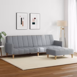 VidaXL 3258088 canapé Gris