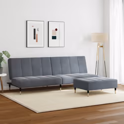 VidaXL 3258146 canapé Gris
