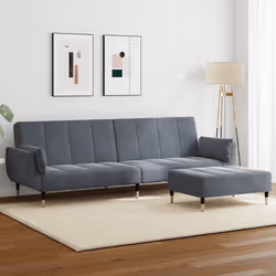 VidaXL 3258152 canapé Gris - Vue supplémentaire 2