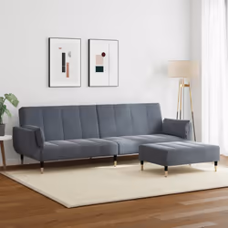 VidaXL 3258152 canapé Gris - Vue supplémentaire 3